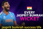 jasprit bumrah cricket life